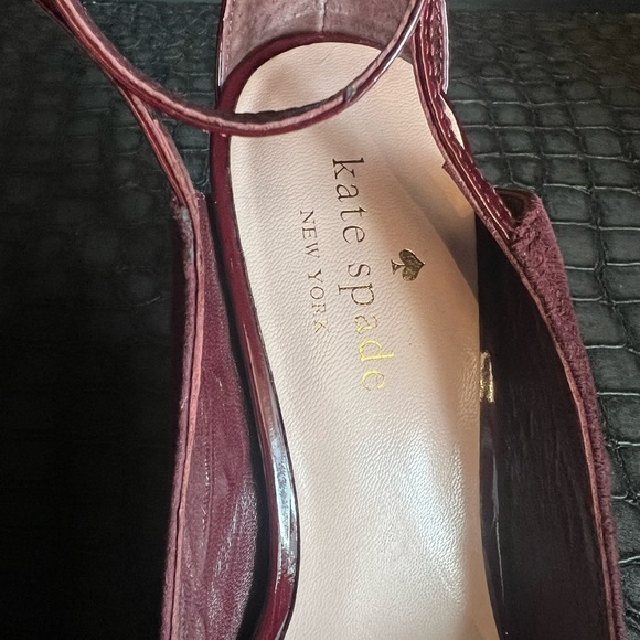 KATE SPADE Sheena -Deep Russet Color: burgundy Size:6 - Picture 5 of 10